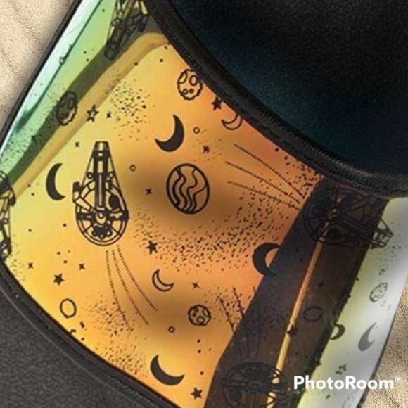 Brand new Star Wars Millennium Falcon Women’s slide sandals size 9-10 - Picture 4 of 7